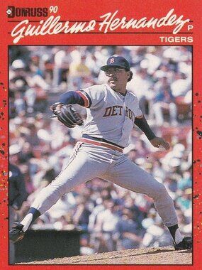 Guillermo Hernandez - Donruss 90 Baseball Card